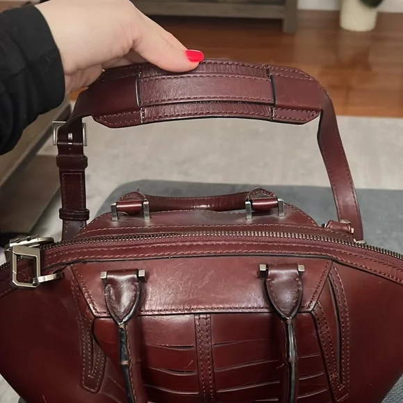 Alexander Wang Emile Bag In Burgundy - Picture 15 of 16
